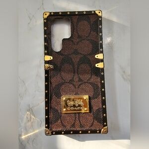 Coach Trunk case for Galaxy s22 Ultra